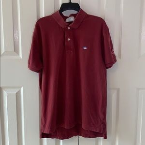 Southern Tide Skipjack Polo w/SC logo on L sleeve
